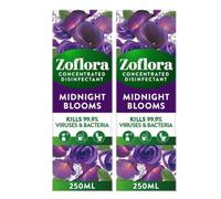 Zoflora Midnight Blooms Concentrated Disinfectant 250ml Assorted Packs