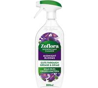 Zoflora Midnight Blooms Multipurpose Cleaner Trigger Spray, 1 x 800ml, Floral Antibacterial Multi-Surface Cleaner, Pet-Friendly, Kills 99.9 Percent o
