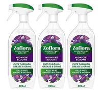 Zoflora Multi-Purpose Disinfectant Cleaner Midnight Blooms 800Ml Pack Of 3