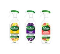 Zoflora Multi-Surface Disinfectant Bundle - Lemon Spray, Midnight Blooms Cleaner & Grapefruit & Lime Bathroom Cleaner 800ml Each - Custom Bundle created by VitaPoint