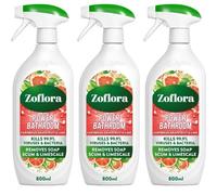 Zoflora Power Bathroom Cleaner Grapefruit & Lime 800Ml Pack Of 3