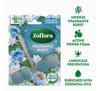 Zoflora Rim Blocks Blue Lotus Water Lily 1 x 48g Continuous Freshness