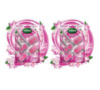 Zoflora Rim Blocks Freesia Jasmine 2 x 131g Pack Freshness Odour Control