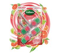 Zoflora Rim Blocks Grapefruit & Lime, 2 x 131g Pack, Freshness & Odour Control, Long-Lasting Citrus Fragrance, Kills 99.9% of Bacteria