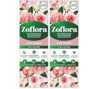Zoflora Rose Garden Concentrated Disinfectant Liquid, Floral Scent, 1 x 250ml,Antibacterial & Multi-Surface Cleaner, Kills 99.9% of Bacteria & Viruses (Pack of 2)