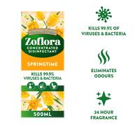 Zoflora Springtime Concentrated Multipurpose Disinfectant Liquid 1 x 5