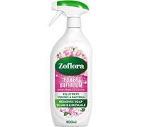 Zoflora Sweet Freesia & Jasmine Power Bathroom Spray, Removes Limescale Prevention & Soap Scum Multipurpose Bacteria Cleaner 1 x 800ml