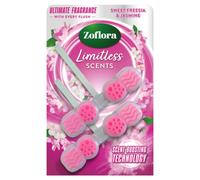Zoflora Toilet Rim Block, Sweet Freesia & Jasmine, 2 Packs