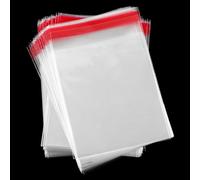 ZOFUN 1000 Pcs Clear Cellophane Bags, 15 x 10 cm Cellophane Bag Self Adhesive, Transparent Cello bags 4x6 Inch, Resealable Poly Bag for Cards, Envelopes, Candy, Cookies
