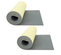 ZOFUN 2 Pcs 200 x 30cm EVA Foam Sheet Rolls, 3mm Thick Self-Adhesive EVA Foam Rolls, Grey Closed Cell Foam Rolls for Gap Filling, Waterproof EVA Foam for Craft Costumes Cosplay Model Drawer Liner