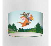 Zog and The Flying Doctors Lampshade - Officially Licensed Children’s Ceiling or Table Lamp Shade - Handmade in The UK - Story Scene Nursery Light