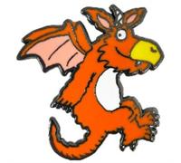 Pawprint Family | Zog Hovering Enamel Pin Badge | Julia Donaldson and Axel Scheffler's Zog Official Merchandise