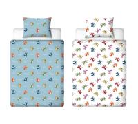 Zog Officially Licenced Junior Duvet Cover Set | Stars Design | Reversible 2 Sided Bedding Including Matching Pillow Case | Perfect For Toddler Bedroom or Nursery | Polycotton