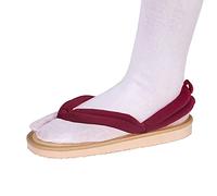 ZOGBX Unisex Wooden Geta Flip-Flop Sandals, Demon Slayer Cosplay Clog Shoes, Kimetsu No Yaiba Halloween Cosplay Prop Japanese Wooden Geta Shoes Traditional Slippers with Socks