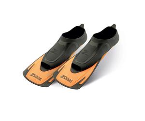 Zoggs Adult Unisex Swim Energy Training Fins, Mesh Bag (Multicolor), EU 38 - 39 UK 5 6