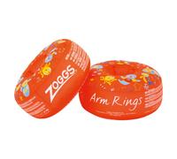 Zoggs Arm Rings, Dual Buoyancy Arm Bands, Swimming Armbands for Kids,Orange/Multi,1-6 years, 11-30kg