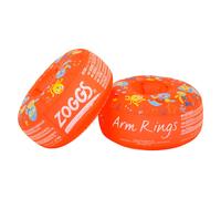 Zoggs Arm Rings, Dual Buoyancy Arm Bands, Swimming Armbands for Kids ,Orange/Multi,1-6 years, 11-30kg