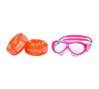 Zoggs Arm Rings & Kids Phantom Mask, 0-6 Years