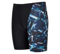 Zoggs Boys Alloy Volt Print Mid Length Jammer Size: UK 8, Colour: Black