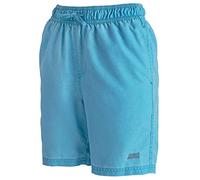 Zoggs Boys Mosman Washed Swim Shorts - Turquoise, Size 24-Inch/8-9 Years