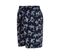 Zoggs Boy's Shadow Shark 15" Shorts Black Multi M Swim Trunks, M