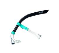 Zoggs Centre Line Snorkel - Black/Turquoise
