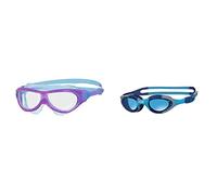 Zoggs Children's Phantom Junior Swimming Goggle, Swim Mask with Anti-Fog and UV Protection (pack of 1)