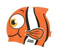 Zoggs Childrens Silicone Swimming Cap, Swim Hat, up to 14 years