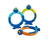 Zoggs Children's Zoggy Dive Rings Pool Toy and Game (Pack of 3)