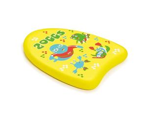 Zoggs Children's Zoggy Mini Easy Learn to Swim Float Kickboard - Yellow, 3-12 Years, 27.5 x 22 x 2.8 cm