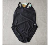 Zoggs Women's Coogee Sonicback Swimsuit Swimming Costume Black UK 8 NEW RRP £49