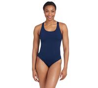 Zoggs Womens Cottesloe Powerback One Piece Swimsuit Size: UK 10, Colour: Navy