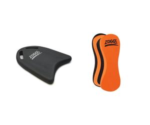 Zoggs EVA Kick Board Medium Black One Size 311646 Unisexs Pull Buoy OrangeBlack One Size
