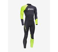 Zoggs Explorer Tour FS black yellow neoprene suit - L