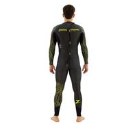 Neoprene suit Zoggs Explorer Ultra FS black yellow - S