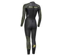 Neoprene suit Zoggs Explorer Ultra FS black yellow woman - M