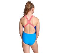 Zoggs Girls Enchanted Flyback Swimsuit - Multi-Coloured/Blue, 26 UK, 116cm, 6 Years
