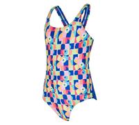 Zoggs Girls Flowerpatch Rowleeback Swimsuit Size: UK 10, Colour: Assorted