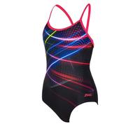Zoggs Girls Laserbeam Sprintback Swimsuit Size: UK 12, Colour: Assorted