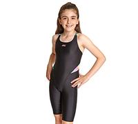 Zoggs Girl's Montage Legsuit Eco Fabric One Piece Swimsuit