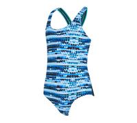 Zoggs Girls Rock Wave Rowleeback Swimsuit Size: 28, Colour: Multicoloured