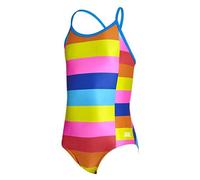 Zoggs Girl's Tie Back Eco Fabric One Piece Swimsuit