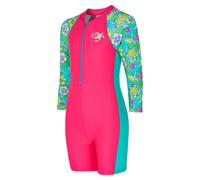 Zoggs Girls Turtles Long Sleeve All in One Suit Size: UK 8, Colour: Assorted
