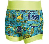 Zoggs Kids' Deep Sea Swimsure Reusable Neoprene Swim Nappy Cover (4-7kg), Multicoloured, 3-6 Months