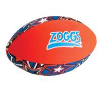 Zoggs Kid's Safe Neoprene Aqua Ball for All Ages - Orange/Blue with Star Print Pool Game,130 x 130 x 220 millimeters