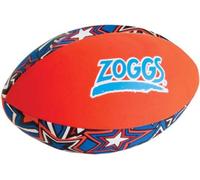 Zoggs Kid's Safe Neoprene Aqua Ball for All Ages - Orange/Blue with Star Print Pool Game,130 x 130 x 220 millimeters