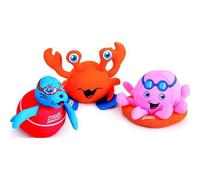 Zoggs Kids Water Toys Soakers Set of 3 Colourful Characters - Multicolour, Above 3 Months