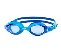 Zoggs Little Bondi Remix Kids Swim Goggles - Soft Silicone Comfort, UV Protection, Anti-Fog Lenses, Easy-Adjust Strap for Leak-Free Fit, Light Blue Blue