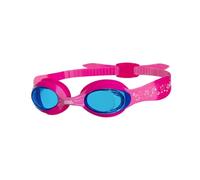 Zoggs Little Twist Kids Swimming Goggles, UV Protection Swim Goggles with Adjustable Strap, Fog Free Tinted Lenses - Pink and Fuchsia, Ages 0-6