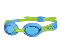 Zoggs Little Twist Kids Swimming goggles, UV Protection Swim Goggles, Adjustable Strap Children’s Goggles, Fog Free Tinted Swim Goggle Lenses, Zoggs Goggles Kids 0-6 years - Blue/Green